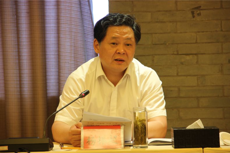 Yang Zhenchao, Vice Governor of Anhui Province, investigates the development zone