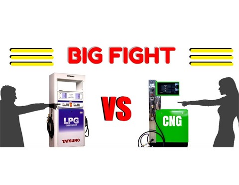 The difference between CNG and LPG
