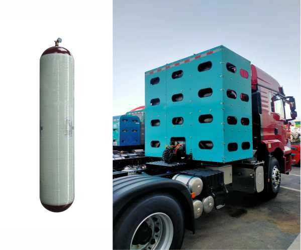 China Shangqi Hongyan uses CNG2 gas cylinders