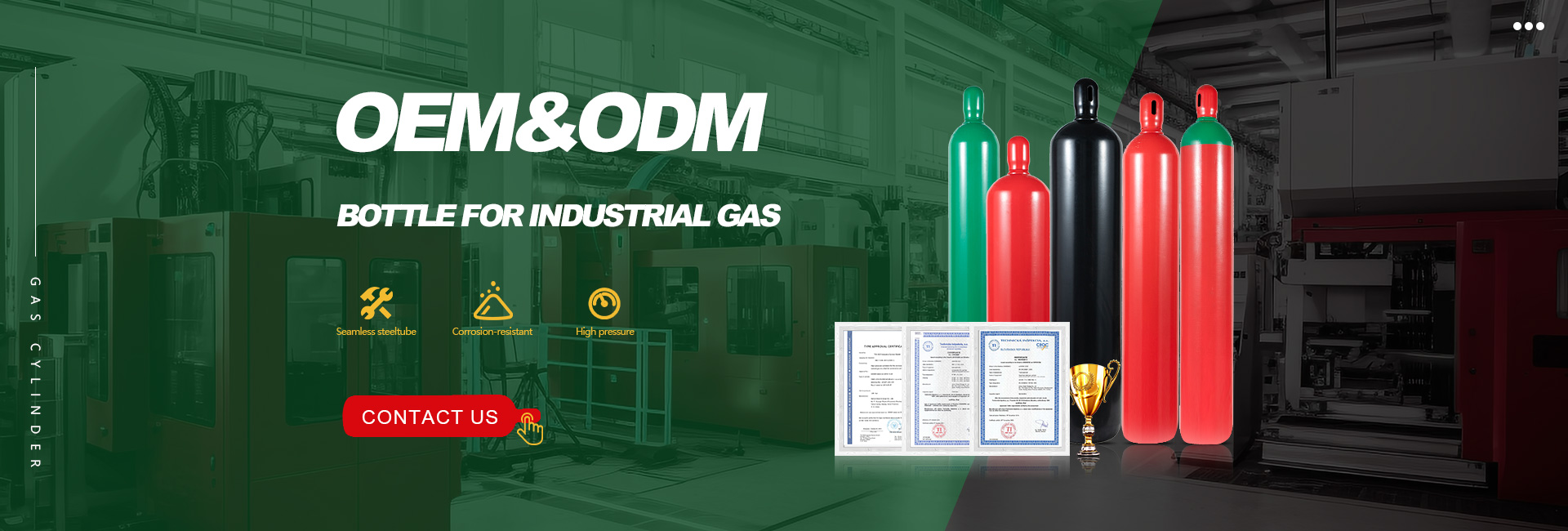 Gas cylinder manufacturers