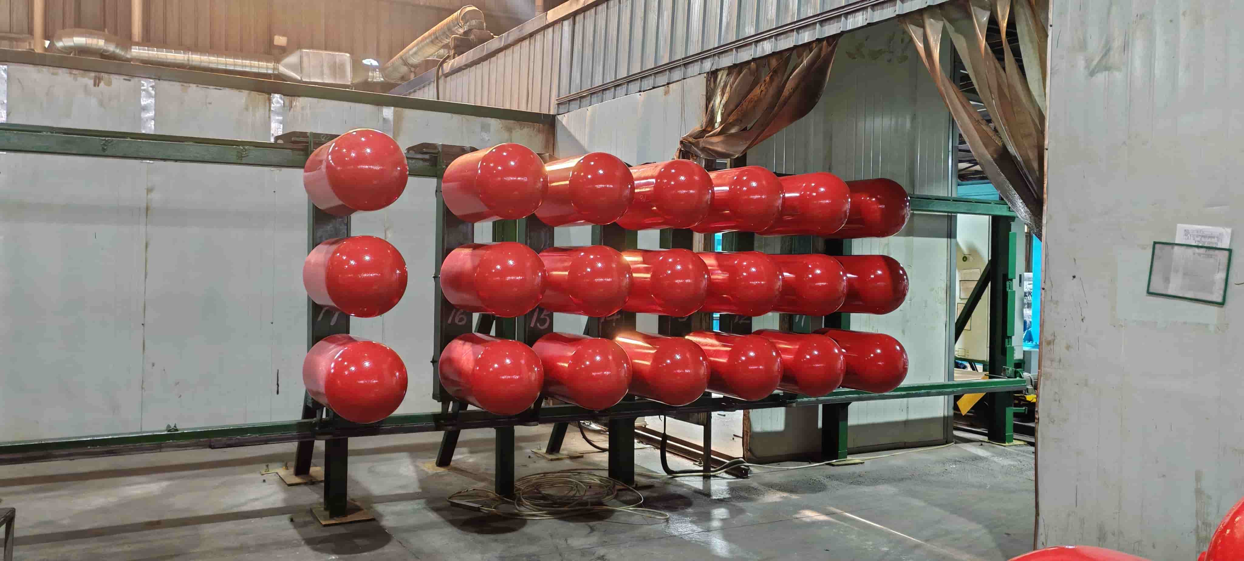 red cng cylinder red cng cylinder