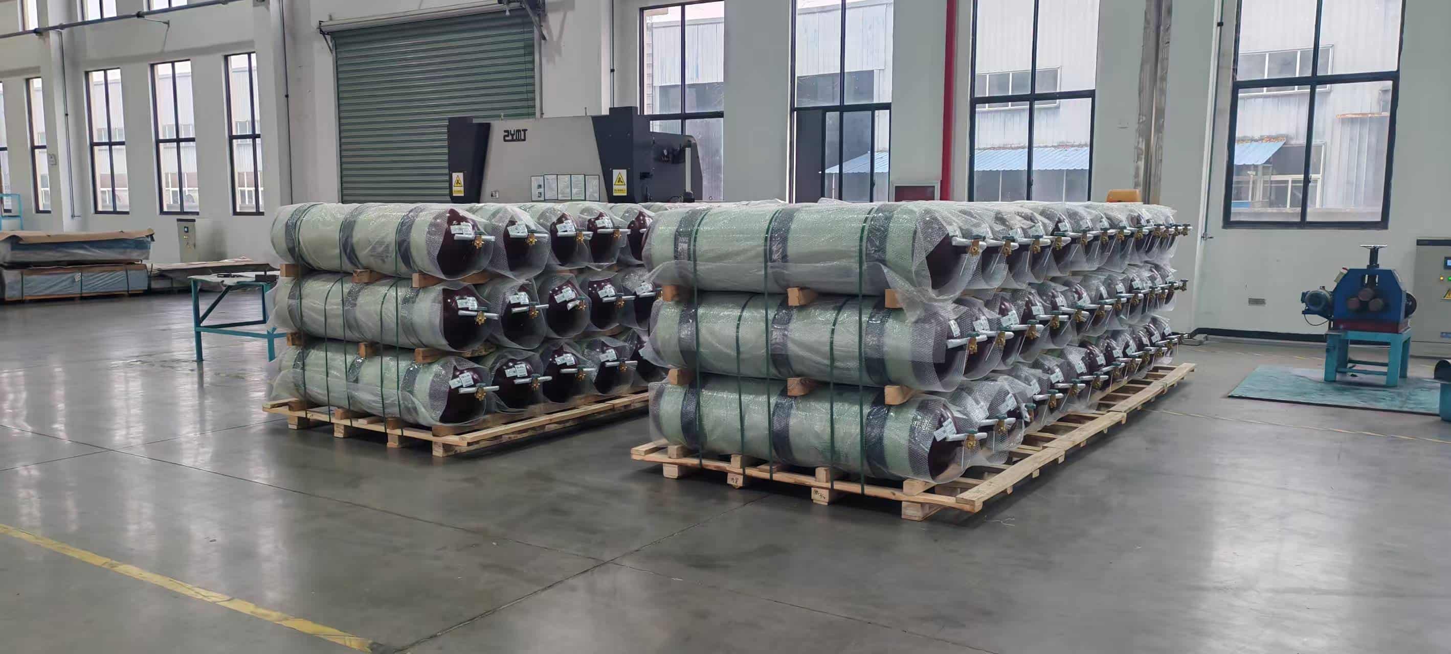 230L CNG Type 2 fully-wrapped cylinder