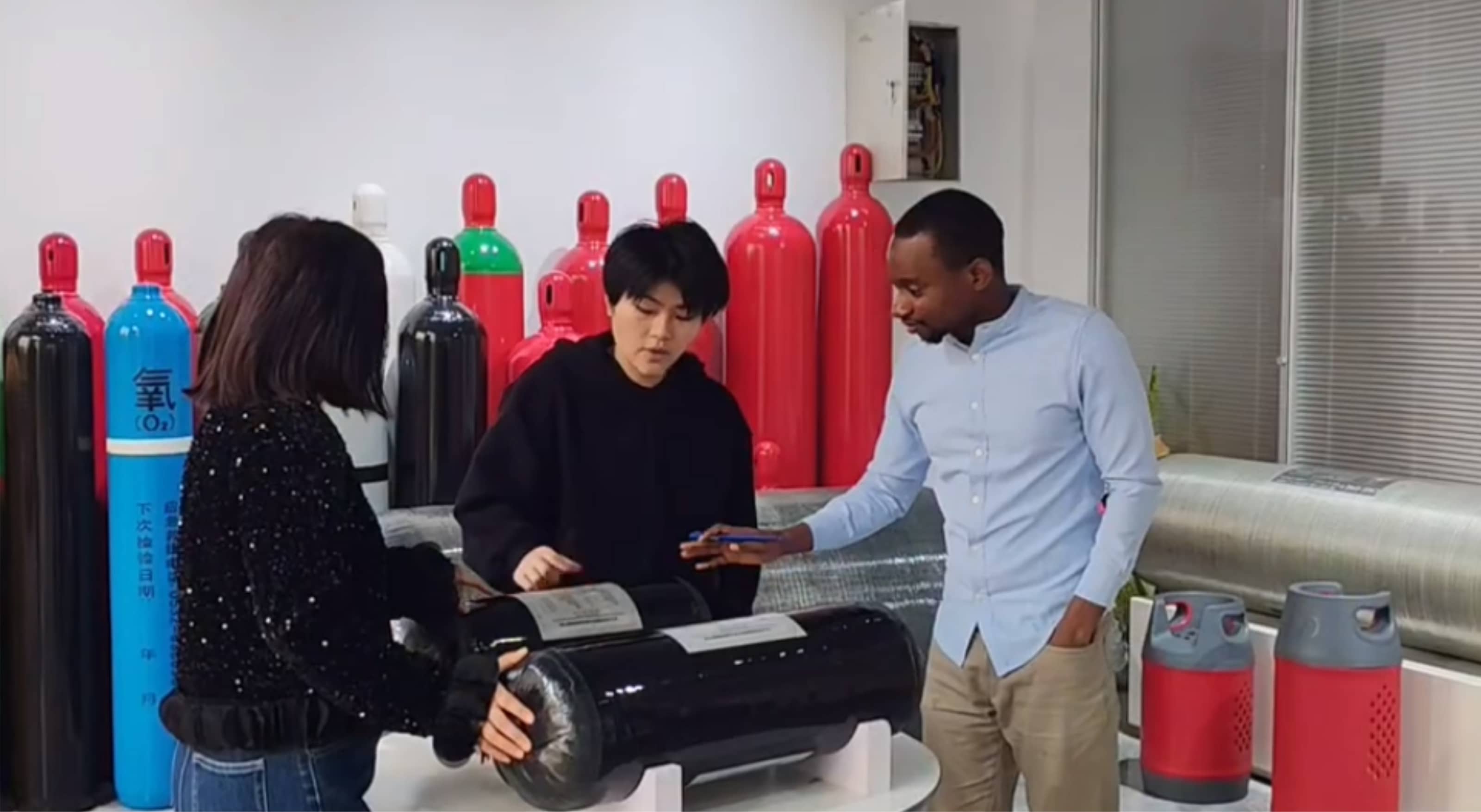 Global Partnerships in Motion: Anhui Clean Energy Co., Ltd. Welcomes International Clients for Factory Inspection 🤝🌍