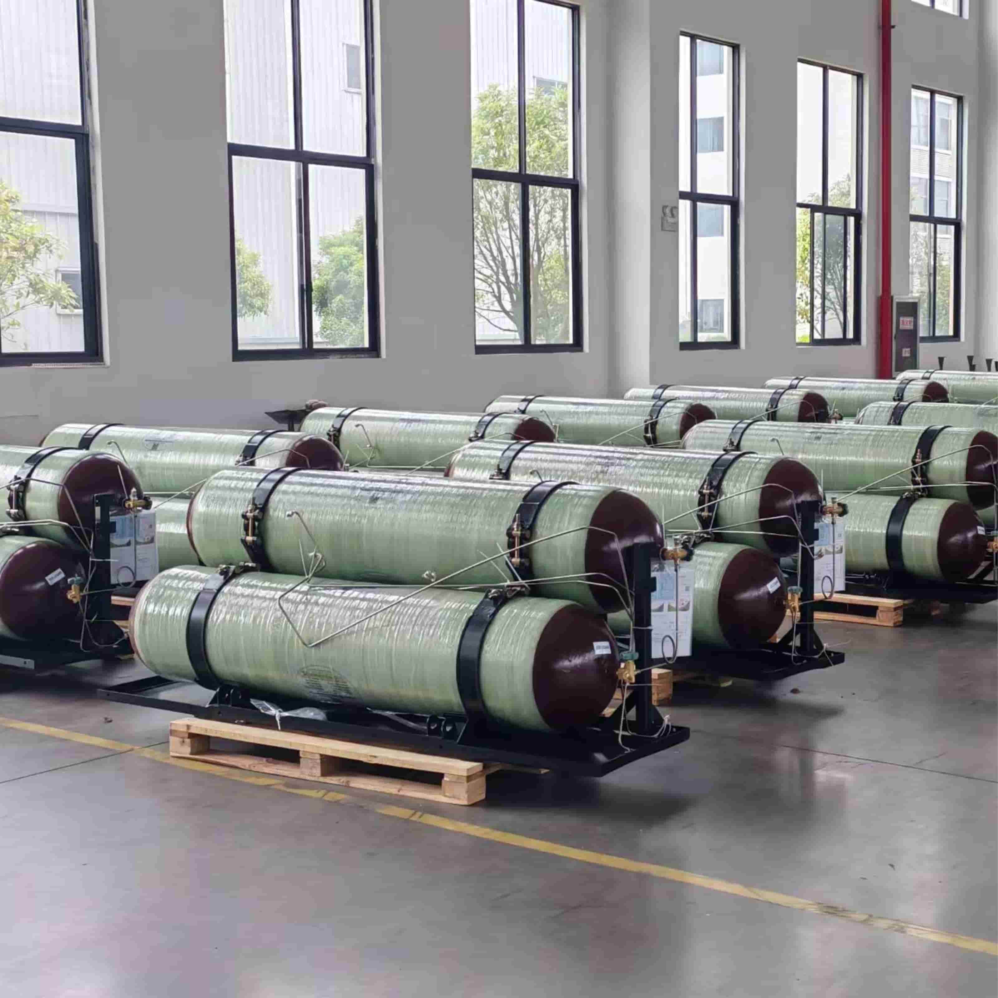 🚀 520L Type 2 CNG Cylinder Cascade: Optimized Storage for Heavy-Duty Trucks