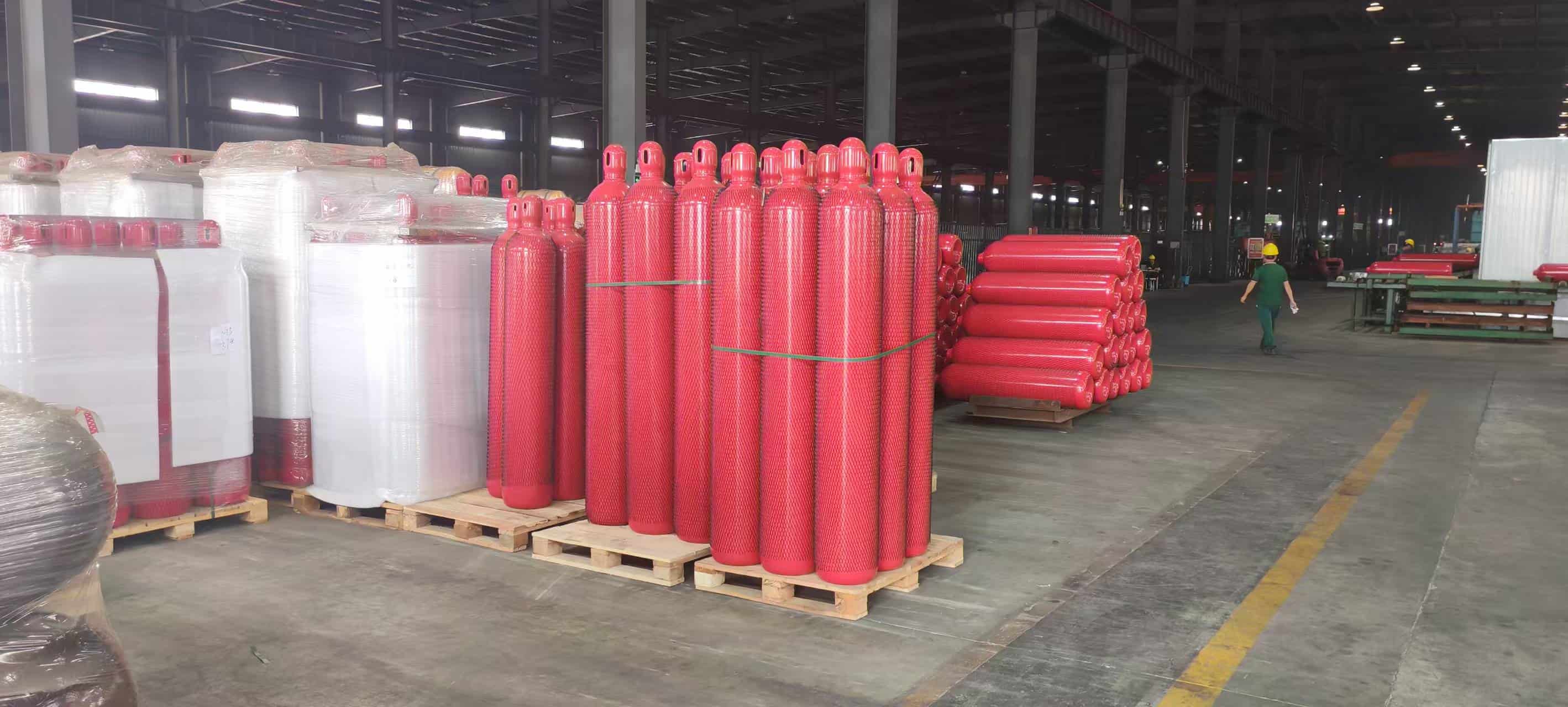 High-Pressure Industrial Gas Cylinder
